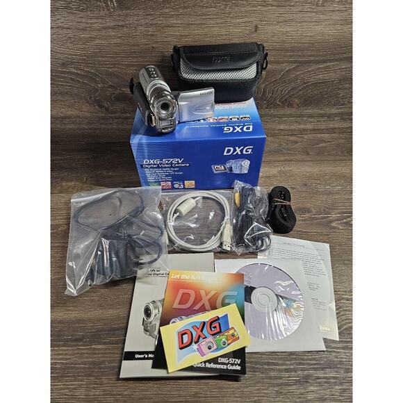 DXG 572V Digital Video Camera 5.0 Megapixel 2” High Resolution TFT Screen Works - Picture 1 of 11